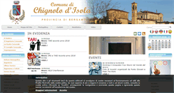 Desktop Screenshot of comune.chignolodisola.bg.it