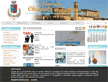 Tablet Screenshot of comune.chignolodisola.bg.it